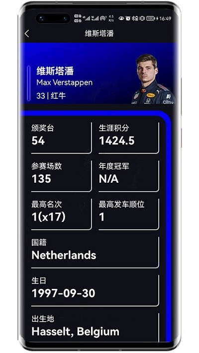 f1赛程app